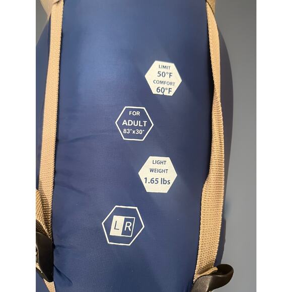 EcooPro LW210 Sleeping Bag Storage Bag Waterproof Lightweight 83"x30" Camping - Picture 5 of 7